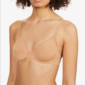 Skims fits everybody unlined underwire bra, clay, 34B